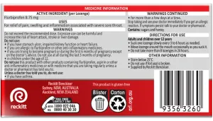 Strepfen Anti-Inflammatory Lozenges Honey & Lemon 16s