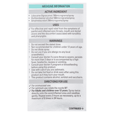 Strepsils Plus Anaesthetic Throat Spray