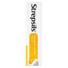 Strepsils Sore Throat Relief 
Honey & Lemon Flavour Lozenges