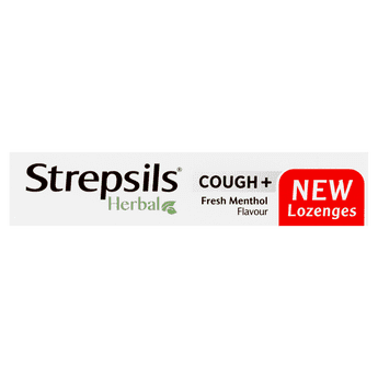 Strepsils Herbal Cough Lozenges Fresh Menthol | Strepsils AU