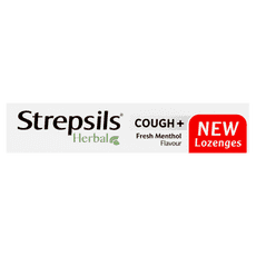 Strepsils Herbal Cough Lozenges Fresh Menthol